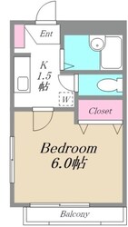 メイプルハウスA棟の物件間取画像